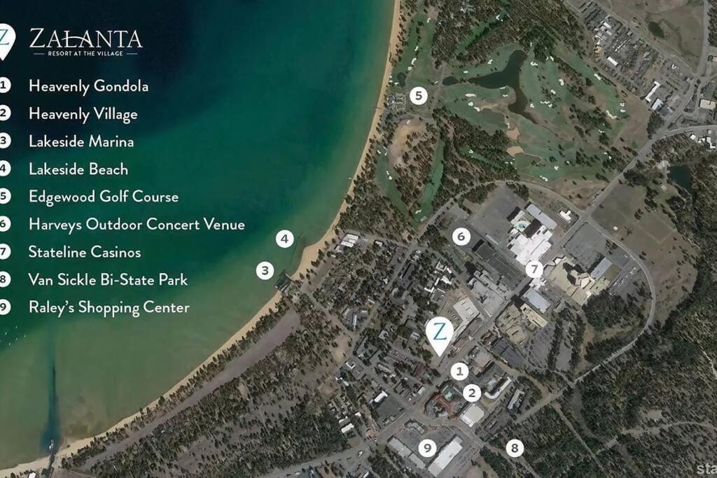 Ski In/Out - Zalanta - Great Location- 2 Hot Tubs - Heated Pool South Lake Tahoe Eksteriør billede
